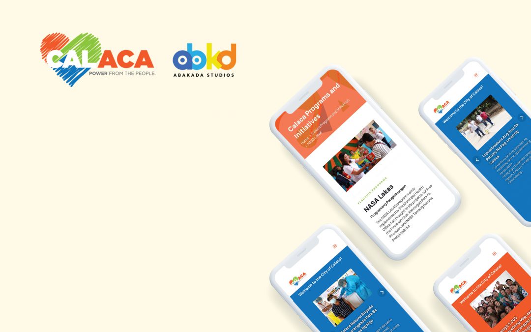 A Fresh New Community Portal for the City of Calaca, Batangas